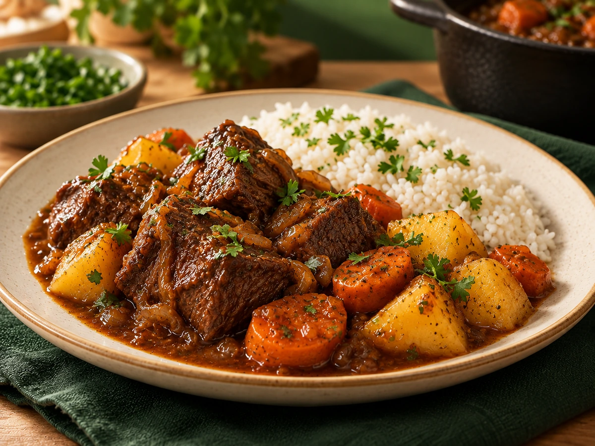 Carne de panela — imagem ilustrativa oficial da S&N Cozinha