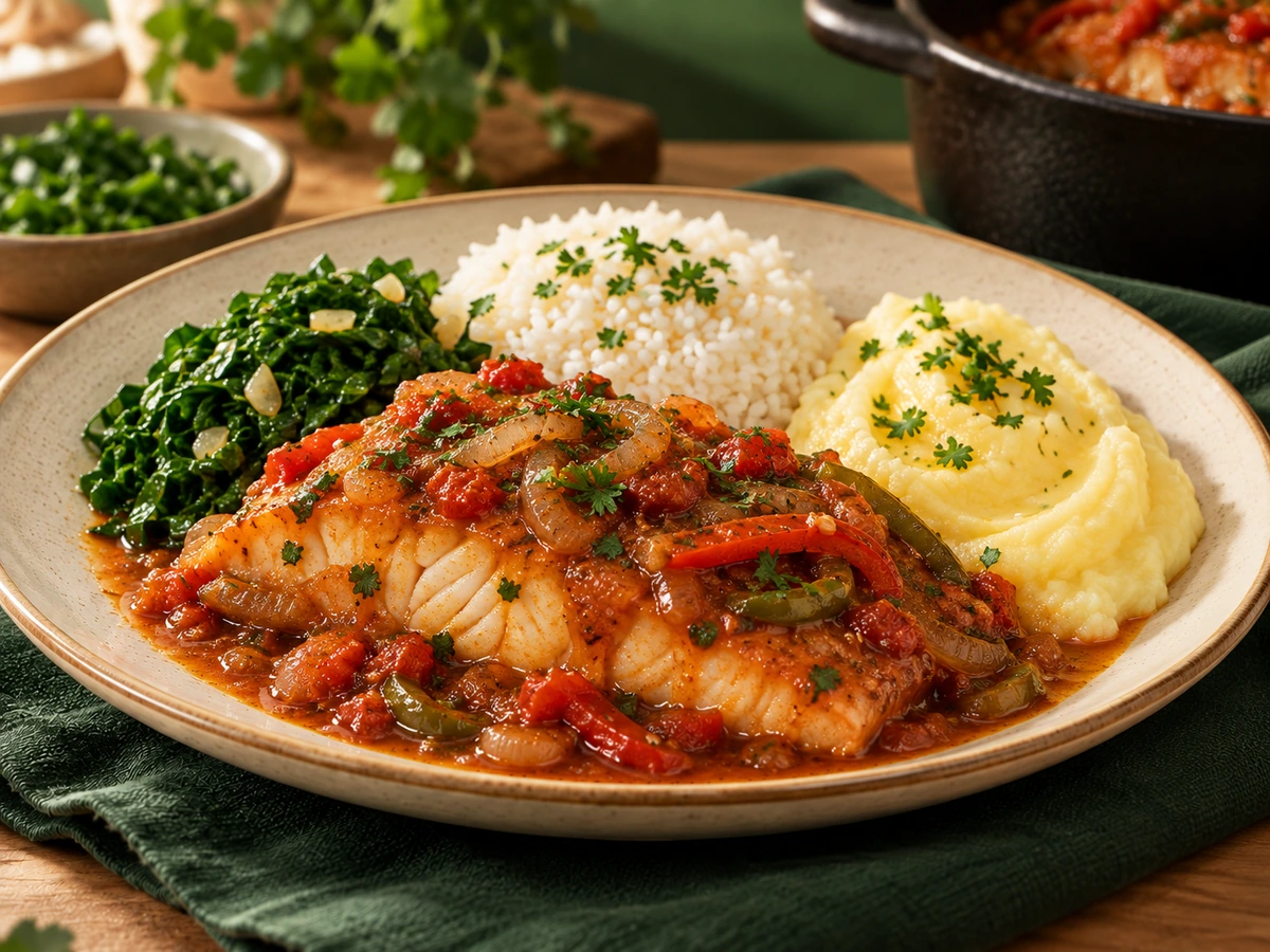 Peixe ao molho — imagem ilustrativa oficial da S&N Cozinha